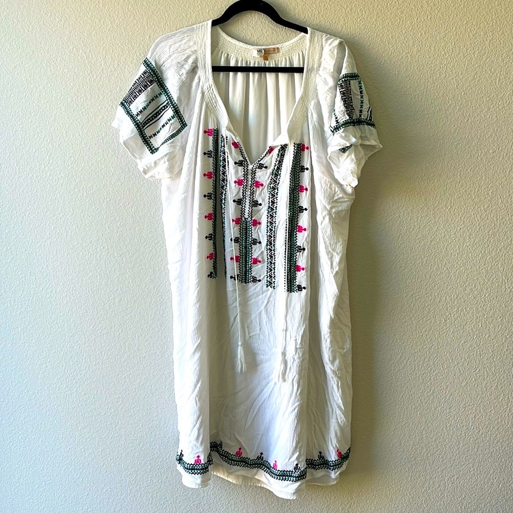 Gibson Latimer Embroidered Boho Dress Size 2X